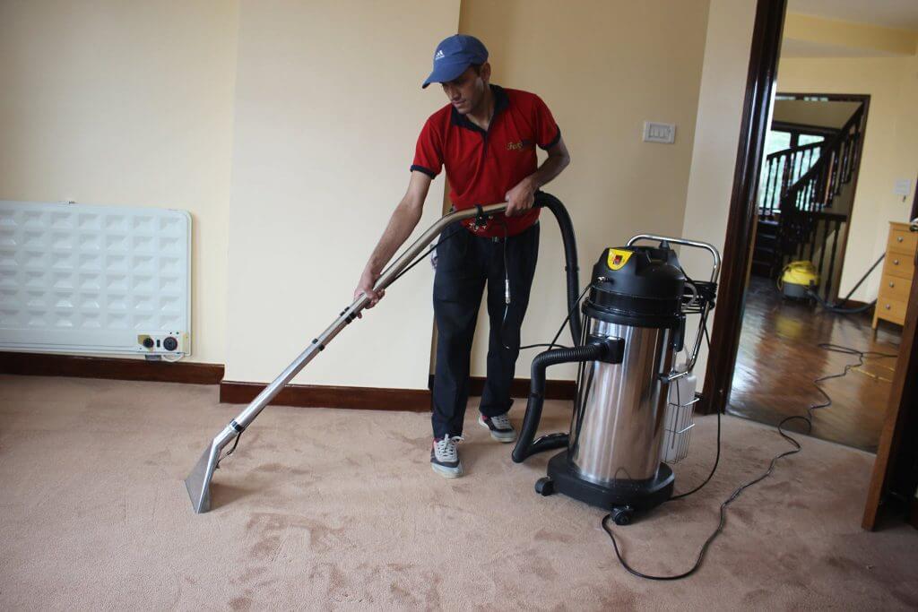 Facility services carpet cleaning