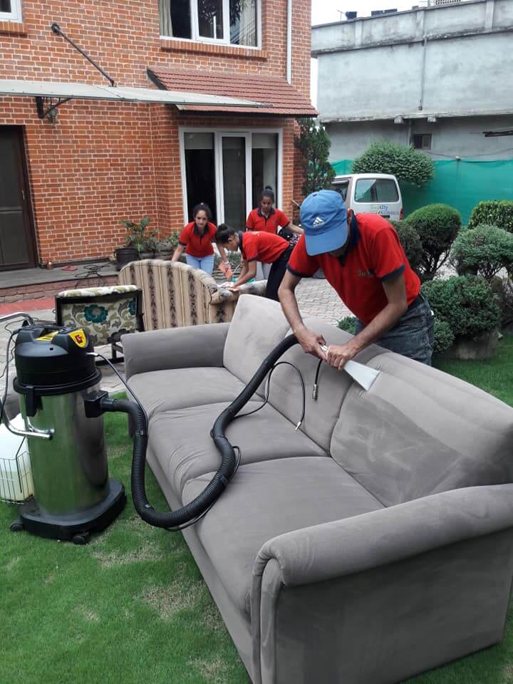 sofa cleaning in kathmandu
